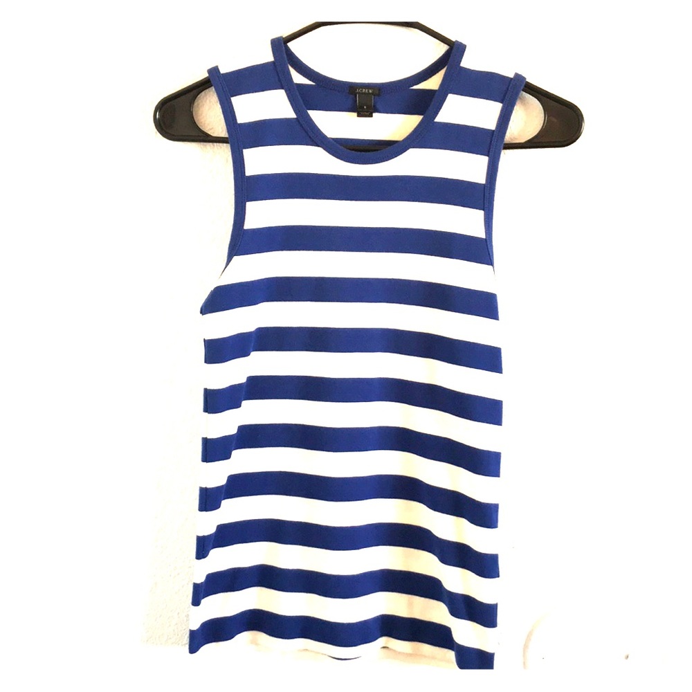 J Crew stripped tank top